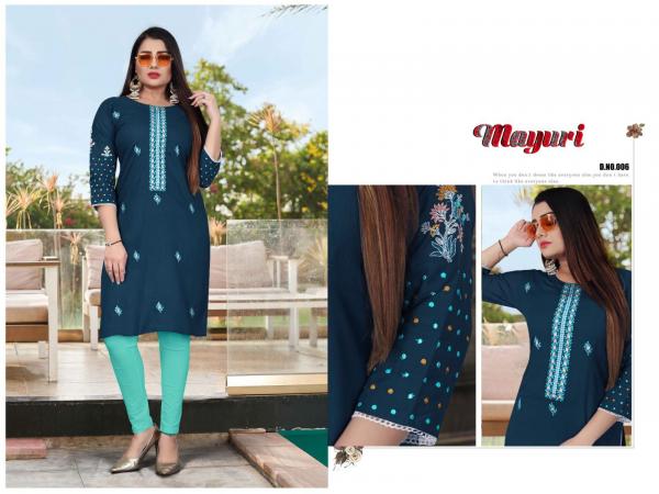 Mayuri Vol.2 Rayon Exclusive Designer Kurti Collection